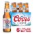 Coors Light American-style Light Lager Beer Perspective: front