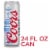 Coors Light American-style Light Lager Beer Single Can Perspective: front