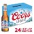 Coors Light American-style Light Lager Beer Perspective: front