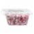 Diced Red Onions Perspective: front