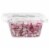 Diced Red Onions Perspective: front