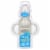 Dr. Brown's Natural Flow Sippy Spout Bottle with Handles and Lid - Gray Perspective: front