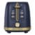 Westbend Timeless Toaster Sllate Blue - 2 Slice Perspective: front