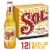 Sol Cerveza Mexican Import Lager Beer Perspective: front