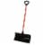 Emsco Bigfoot™ Promo Snow Pusher with D-Grip & Metal Edge Perspective: front