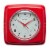 Chaney Wall Clock - Red Perspective: front