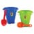 Amloid Beach Tools Castle Pail & Shovel Set - Assorted Perspective: front