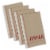 Design Imports Christmas Heavyweight Printed Dish Towels Set - Set of 4 Perspective: front