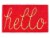 Design Imports CAMZ10694 Fall in Love Ruffle Apron Perspective: front