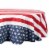 DII Stars & Stripes Tablecloth 70 Round Perspective: front