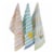 Design Imports CAMZ11715 Summer Fun Embellished Dishtowel - Set of 3 Perspective: front