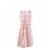 Design Imports CAMZ11740 Pink & White Gingham Apron Perspective: front