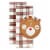Dii Holiday Potholder Gift Set, Rudy Reindeer, 3 Piece Perspective: front