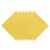 Design Imports CAMZ12283 DII Solid Mello Napkin, Yellow - Set of 6 Perspective: front