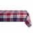 Dii Americana Plaid Tablecloth Perspective: front