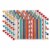 DII Picante Stripe Tassel Placemat Set of 6 Perspective: front
