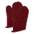 Wine Terry Oven Mitt Set/2 Perspective: front
