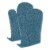 Storm Blue Terry Oven Mitt Set/2 Perspective: front