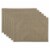 DII Stone Tonal Lattice Print Outdoor  Placemat (Set of 6) Perspective: front