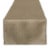 Dii Stone Tonal Lattice Print Outdoor Table Runner Perspective: front