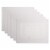 DII White PVC Doubleframe Placemat 6 Piece Perspective: front