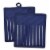 DII Nautical Blue Stripe Chef Potholder (Set of 2) Perspective: front