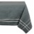 DII Gray French Chambray Tablecloth Perspective: front