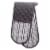 DII Mineral Chef Stripe Double Oven Mitt Perspective: front