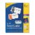 Avery® Small Tent Card, White, 2 X 3.5, 4 Cards/sheet, 40 Sheets/pack 05302 Perspective: front