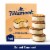 Tillamook Salted Caramel Ice Cream Sandwiches Perspective: front