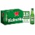Heineken Original Lager Beer, 18 Pack, 12 fl oz Bottles Perspective: front