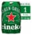 Heineken Original Lager Beer Keg Perspective: front
