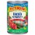Tuttorosso® Basil Garlic & Oregano Diced Tomoto Can Perspective: front