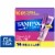 Tampax Compact Radiant Tampons, with LeakGuard Braid & Extendable Applicator, Regular Absorbency Perspective: front