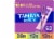 Tampax Radiant LeakGuard Protection Tampons Trio Pack Regular/Super/Super Plus Absorbency Unscented Perspective: front