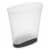 Sterilite Slim Trash Can - White/Gray Perspective: front
