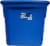 Sterilite® 18 Gallon Tote - Blue Morpho Perspective: front