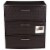 Sterilite 3 Drawer Wide Weave Storage Tower - Espresso Perspective: front