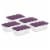 Sterilite 5 Piece Storage Box Set - Moda Purple Perspective: front