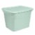 Sterilite 18 Gallon Tote- Mindful Mint Perspective: front