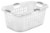 Sterilite Ultra Rectangle Laundry Basket Perspective: front