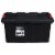 Sterilite Industrial Tote - Black Perspective: front