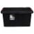 Sterilite Industrial Storage Tote - Black Perspective: front