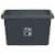 Sterilite Tuff Latch Storage Tote - Gray Perspective: front