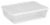 Sterilite 28 Quart Clear/White Storage Box Perspective: front