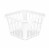 Sterilite Square Laundry Basket - White Perspective: front
