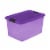 Sterilite 64 Quart Latch Storage Tote - Purple Perspective: front