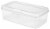Sterilite Fliptop Box Large - Clear Perspective: front