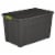 Sterilite 35 Gallon Storage Tote Box, Container Bin w/ Latch Lid, 4 Pack, Gray Perspective: front