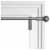 Maytex Mills Smart Rod Twist and Shout Curtain Tension Rod - Silver Perspective: front